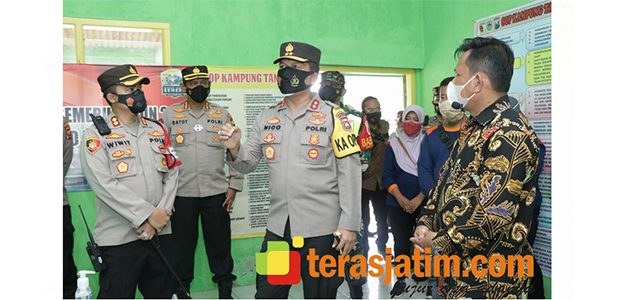 Di Pacitan, Kapolda Cek Penerapan PPKM Mikro dan Kampung Tangguh Di Pacitan, Kapolda Cek Penerapan PPKM Mikro dan Kampung Tangguh