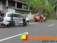 Sopir Alami Microsleep, Avanza Senggol Taruna di Jalan Pacitan-Ponorogo