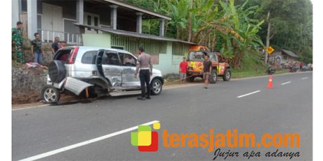 Sopir Alami Microsleep, Avanza Senggol Taruna di Jalan Pacitan-Ponorogo