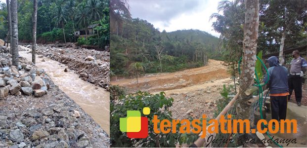 Banjir Batu di Karangrejo Pacitan, Warga: Suaranya Seperti Montor Mabur