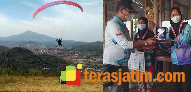 Atlet Pacitan Sabet Juara 1 Kejuaraan Paragliding TROI di Sumedang Jabar