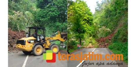 Longsor, Jalur Utama Pacitan-Ponorogo Tertutup Total