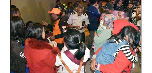 Pasca Konflik di Papua, 519 Orang Perantau Jatim Tiba di Tanjung Perak Pasca Konflik di Papua, 519 Orang Perantau Jatim Tiba di Tanjung Perak