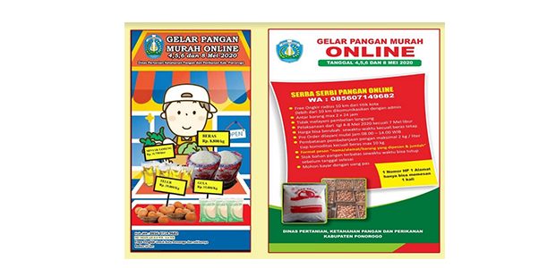 Pemkab Ponorogo Gelar Bazar Pangan Murah Secara Online Pemkab Ponorogo Gelar Bazar Pangan Murah Secara Online