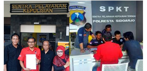 Dinilai Berisi Ujaran Kebencian, PDIP Sidoarjo Laporkan Pemilik Akun FB Heru Dwi Dinilai Berisi Ujaran Kebencian, PDIP Sidoarjo Laporkan Pemilik Akun FB Heru Dwi