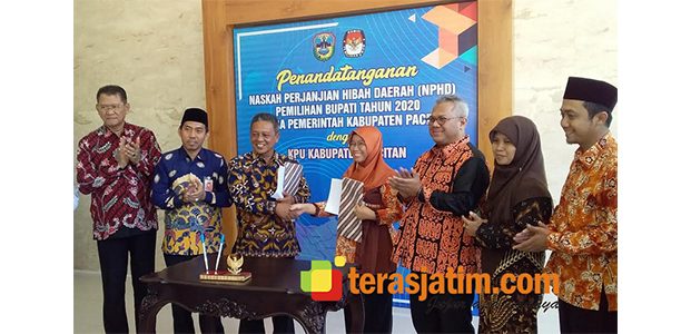 Pilkada Serentak 2020 di Jatim, Kabupaten Pacitan Paling Awal Tandatangani NPHD Pilkada Serentak 2020 di Jatim, Kabupaten Pacitan Paling Awal Tandatangani NPHD