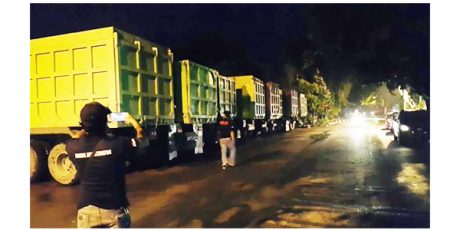 Polres Lamongan Amankan 11 Armada yang Angkut Limbah Berbahaya