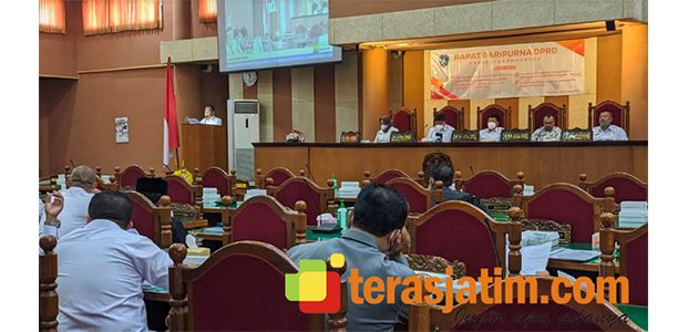 DPRD Ponorogo Gelar Rapat Paripurna Agenda Penyampaian 2 Raperda Inisiatif dan Jawaban Fraksi