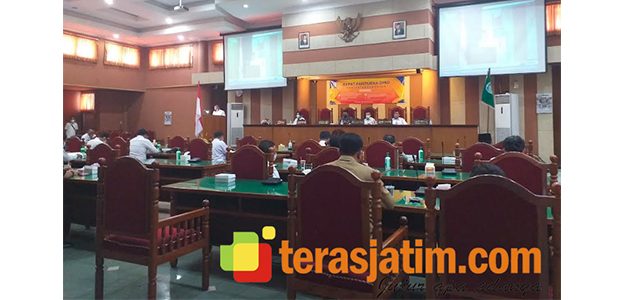 DPRD Ponorogo Gelar Rapat Paripurna Agenda Jawaban Eksekutif Terhadap Pandangan Umum Fraksi-Fraksi