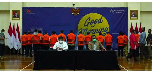 17 ASN Penyuap Bupati Probolinggo Diangkut ke Jakarta