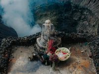 Patung Dewa Ganesa di Kawah Bromo Hilang