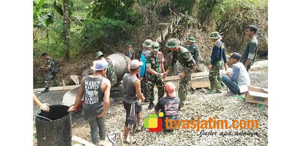 Program TMMD di Jatim, Mampu Mengangkat Derajat Warga di Daerah Terisolir Program TMMD di Jatim, Mampu Mengangkat Derajat Warga di Daerah Terisolir