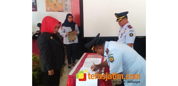 Pucuk Pimpinan Lapas Kelas llA Sidoarjo Berganti Pucuk Pimpinan Lapas Kelas llA Sidoarjo Berganti