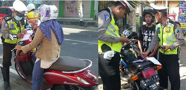 Razia 2 Jam, Satlantas Polres Bojonegoro Tindak 100 Pengendara Kendaraan Bermotor Razia 2 Jam, Satlantas Polres Bojonegoro Tindak 100 Pengendara Kendaraan Bermotor