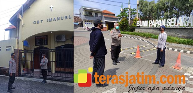 Pasca Ledakan Bom di Makasar, Polresta Sidoarjo Perketat Pengamanan Tempat Ibadah dan Perumahan Pasca Ledakan Bom di Makasar, Polresta Sidoarjo Perketat Pengamanan Tempat Ibadah dan Perumahan