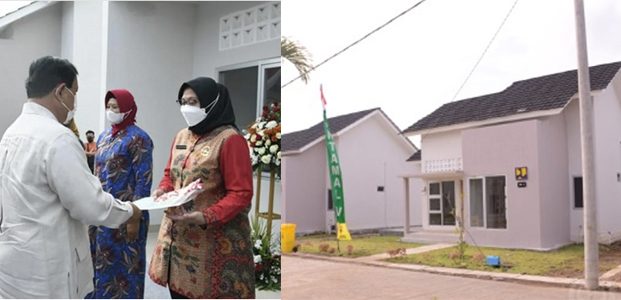 Kunjungi Sidoarjo, Menhan Prabowo Serahkan 53 Unit Rumah Bagi Keluarga Awak Kapal Selam KRI Nanggala-402 Kunjungi Sidoarjo, Menhan Prabowo Serahkan 53 Unit Rumah Bagi Keluarga Awak Kapal Selam KRI Nanggala-402