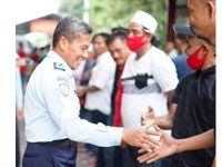 Sebanyak 74 Warga Binaan Lapas Kelas I Surabaya Hirup Udara Bebas