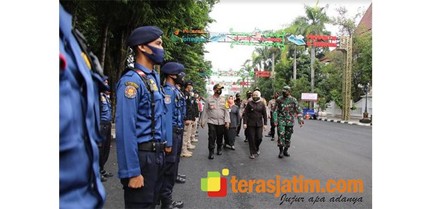 Bupati Bojonegoro Pimpin Apel Kesiapsiagaan Penanggulangan Bencana Bupati Bojonegoro Pimpin Apel Kesiapsiagaan Penanggulangan Bencana