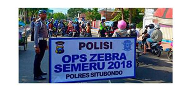 Selama Operasi zebra Semeru 2018, Polres Situbondo Tindak 1.638 Pelanggaran Selama Operasi zebra Semeru 2018, Polres Situbondo Tindak 1.638 Pelanggaran