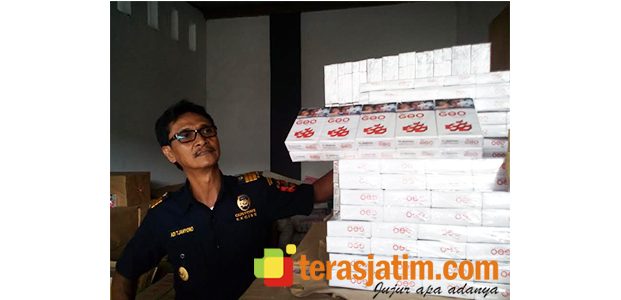 Setengah Juta Lebih Batang Rokok Tanpa Cukai, Diamankan Bea Cukai Blitar Setengah Juta Lebih Batang Rokok Tanpa Cukai, Diamankan Bea Cukai Blitar