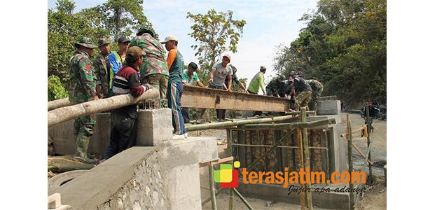 TMMD di Bojonegoro Entas Kemiskinan Warga TMMD di Bojonegoro Entas Kemiskinan Warga