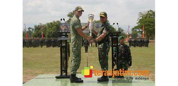TNI-AD dan SAF Singapura, Latihan Bersama di Asem Bagus Situbondo TNI-AD dan SAF Singapura, Latihan Bersama di Asem Bagus Situbondo