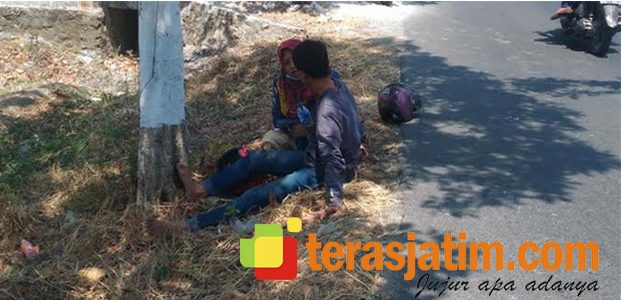 Tersangkut Kabel Kendor di Jalan, Pasutri di Tuban ini Celaka Tersangkut Kabel Kendor di Jalan, Pasutri di Tuban ini Celaka