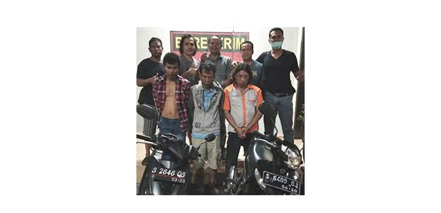 Beraksi di Jombang, 3 Maling Motor Asal Mojokerto Ditangkap Beraksi di Jombang, 3 Maling Motor Asal Mojokerto Ditangkap