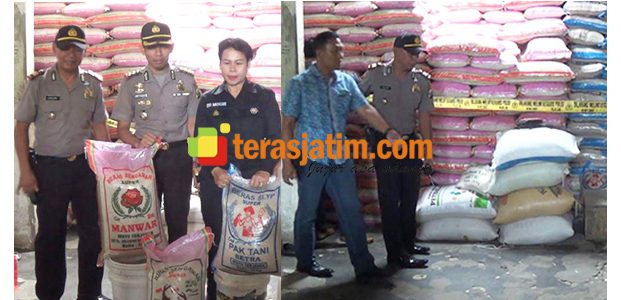 Usaha Poles Beras dengan Cairan Kimia di Kesamben Blitar, Digerebek Tim Satgas Pangan Usaha Poles Beras dengan Cairan Kimia di Kesamben Blitar, Digerebek Tim Satgas Pangan