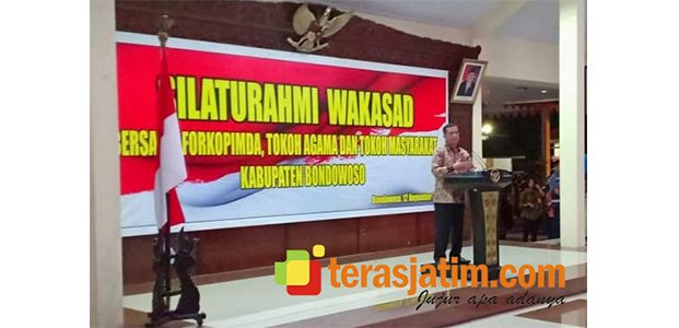 Wakasad Gelar Silaturahmi dengan Tokoh Agama dan Masyarakat di Bondowoso Wakasad Gelar Silaturahmi dengan Tokoh Agama dan Masyarakat di Bondowoso