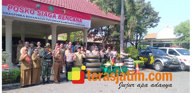 Wilayah Tulangan Sidoarjo Berpotensi Terjadi Bencana, Posko Siaga Didirikan Wilayah Tulangan Sidoarjo Berpotensi Terjadi Bencana, Posko Siaga Didirikan