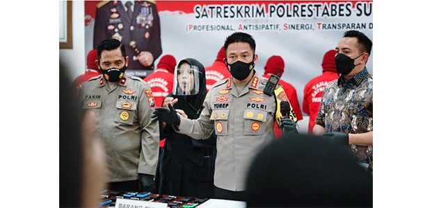 Satreskrim Polrestabes Surabaya Bongkar Sindikat Joki Online Masuk SMBPTN, 7 Pelaku Ditangkap
