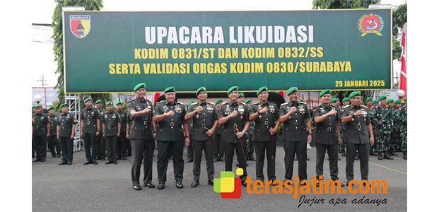 Tiga Kodim di Surabaya Dilikuidasi Tiga Kodim di Surabaya Dilikuidasi