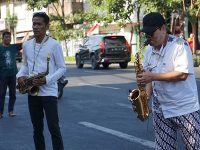 Jadi Ajang Kolaborasi Para Seniman, Kampung Lawas Maspati Surabaya Gelar ‘Jazz Kampoeng’