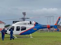 Helikopter Kapolda Jatim Diberitakan ‘Mendarat Darurat’ di Tulungagung, Ini Faktanya
