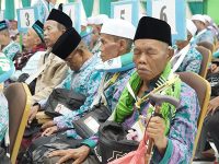 445 Jemaah Haji Kloter 1 Asal Bangkalan, Masuk Asrama Haji Surabaya