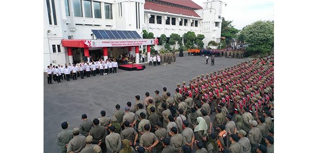 Jelang Nataru, Satpol PP Surabaya Gelar Patroli Besar-Besaran Jelang Nataru, Satpol PP Surabaya Gelar Patroli Besar-Besaran