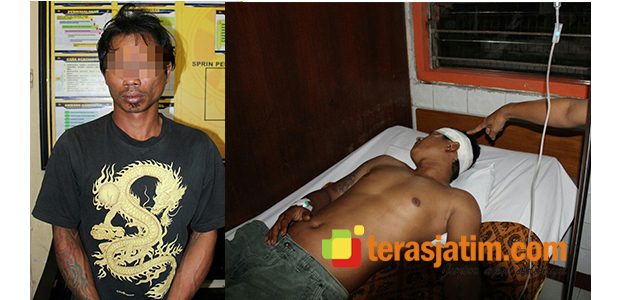 Gara-Gara Tersinggung, Pemuda Asal Gandusari Blitar ini Bacok Teman Sendiri Gara-Gara Tersinggung, Pemuda Asal Gandusari Blitar ini Bacok Teman Sendiri