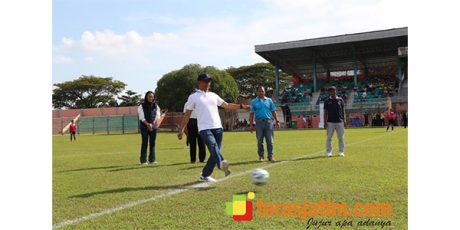 Buka Final Bola, Bupati: “Pemkab Bojonegoro Akan Selalu Hadir Sebagai Pendamping…..”