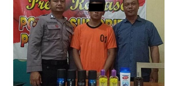 Gondol Parfum di Swalayan, Pemuda asal Prajurit Kulon Mojokerto Masuk Bui Gondol Parfum di Swalayan, Pemuda asal Prajurit Kulon Mojokerto Masuk Bui