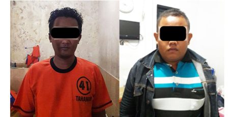 Rampas Motor yang Telat Angsuran, 2 Debt Collector Dibekuk Resmob Polres Jombang