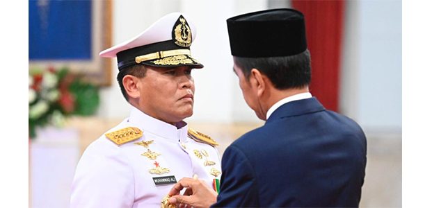 Laksamana Yudo Jadi Panglima TNI, Presiden Lantik Laksamana Madya Muhammad Ali Sebagai KSAL
