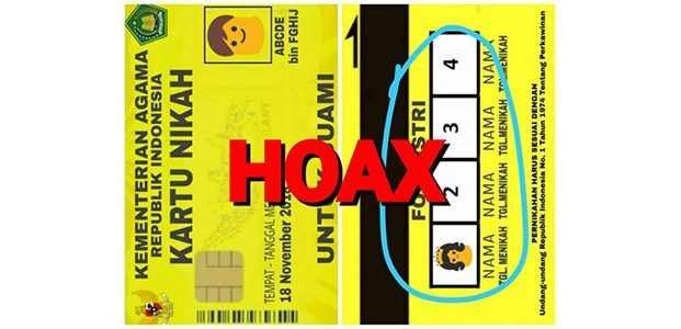 Viral Kartu Nikah dengan 4 Kolom Foto Istri, Kemenag: Itu Hoax Viral Kartu Nikah dengan 4 Kolom Foto Istri, Kemenag: Itu Hoax