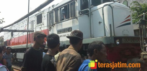 Kereta Barang Anjlok Kereta Barang Anjlok