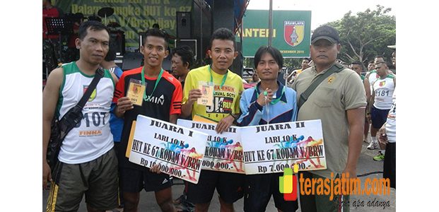 Kodim Bojonegoro, Sabet Juara 3 Lomba Lari 10-K Kodam V Brawijaya Kodim Bojonegoro, Sabet Juara 3 Lomba Lari 10-K Kodam V Brawijaya