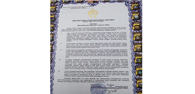 Antisipasi Maraknya Aksi Unjuk Rasa, Kapolda Jatim Keluarkan Maklumat Antisipasi Maraknya Aksi Unjuk Rasa, Kapolda Jatim Keluarkan Maklumat