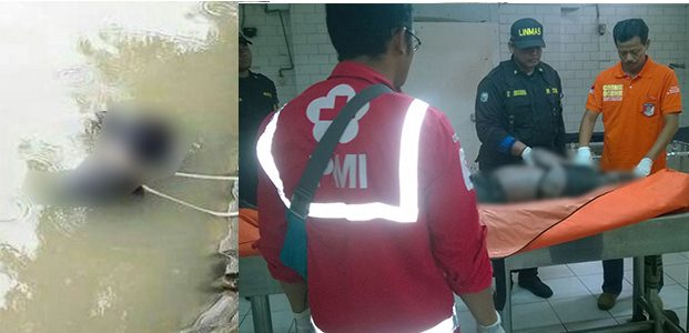 Diduga Korban Pembunuhan, Jasad Pria Ditemukan Tertelungkup di Sungai Kalimas Diduga Korban Pembunuhan, Jasad Pria Ditemukan Tertelungkup di Sungai Kalimas