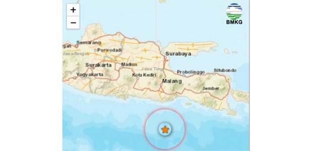 Gempa Tektonik Guncang Tenggara Malang, Terasa Hingga ke Sejumlah Daerah