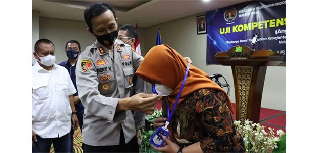Gandeng Polresta Malang Kota, PWI Malang Raya Gelar Uji Kompetensi Wartawan