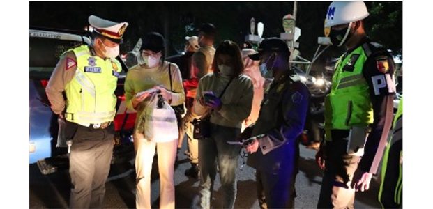 Patroli ‘Pamor Keris’ di Kota Malang, Masih Banyak Warga yang Abai Prokes